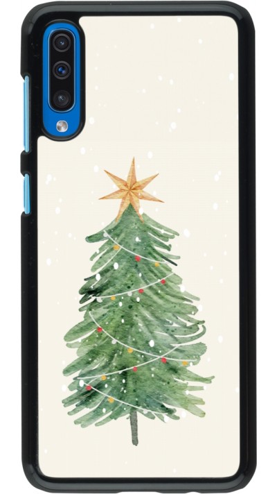 Coque Samsung Galaxy A50 - Christmas 25 Sketch Tree