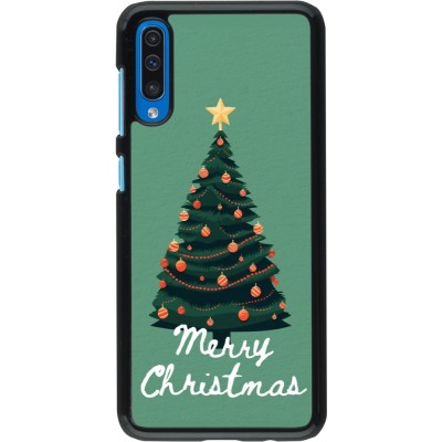 Samsung Galaxy A50 Case Hülle - Christmas 25 Xmas Tree
