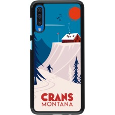Samsung Galaxy A50 Case Hülle - Crans-Montana Cabane