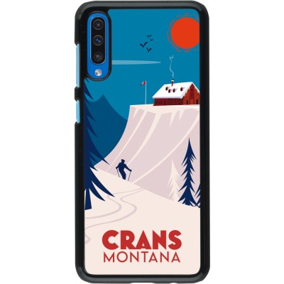 Samsung Galaxy A50 Case Hülle - Crans-Montana Cabane