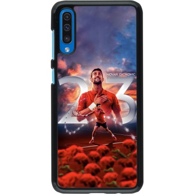 Samsung Galaxy A50 Case Hülle - Djokovic 23 Grand Slam