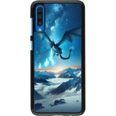 Samsung Galaxy A50 Case Hülle - Drache nächtliche Berg