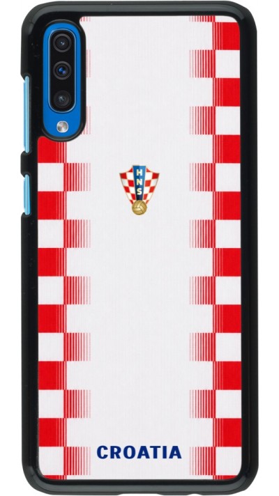 Coque Samsung Galaxy A50 - Maillot de football Croatie 2026 personnalisable