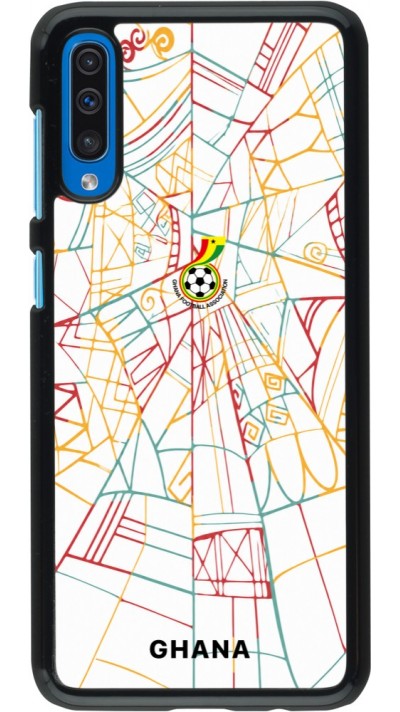 Coque Samsung Galaxy A50 - Maillot de football Ghana 2026 personnalisable