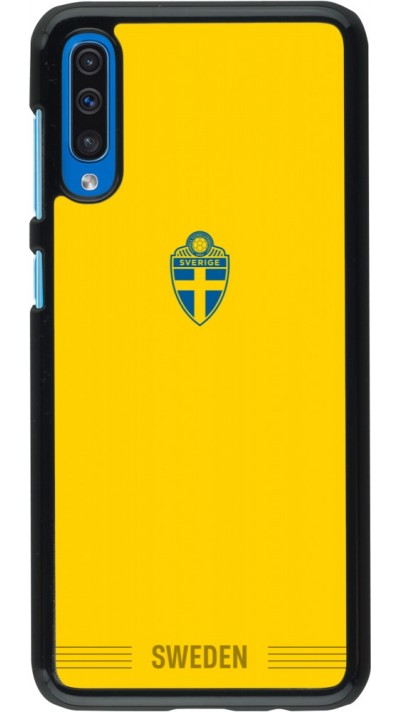 Coque Samsung Galaxy A50 - Maillot de football Suède 2026 personnalisable