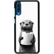 Samsung Galaxy A50 Case Hülle - Otter Toilettenpapier
