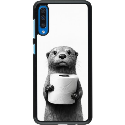 Samsung Galaxy A50 Case Hülle - Otter Toilettenpapier