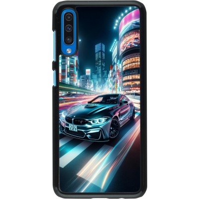 Samsung Galaxy A50 Case Hülle - BMW M4 Tokio Nacht