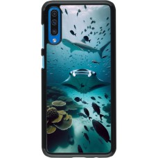 Samsung Galaxy A50 Case Hülle - Manta Lagune Reinigung