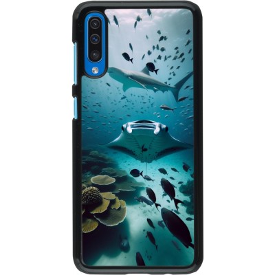 Samsung Galaxy A50 Case Hülle - Manta Lagune Reinigung