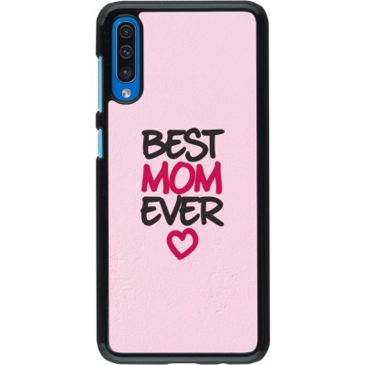 Samsung Galaxy A50 Case Hülle - Mom 2023 best Mom ever pink