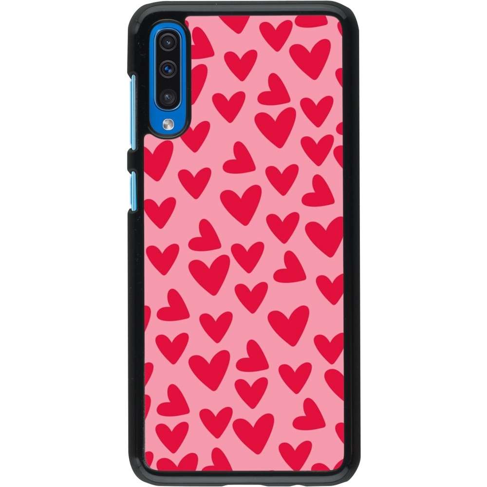 Samsung Galaxy A50 Case Hülle - Mom 2024 kleine Herzen