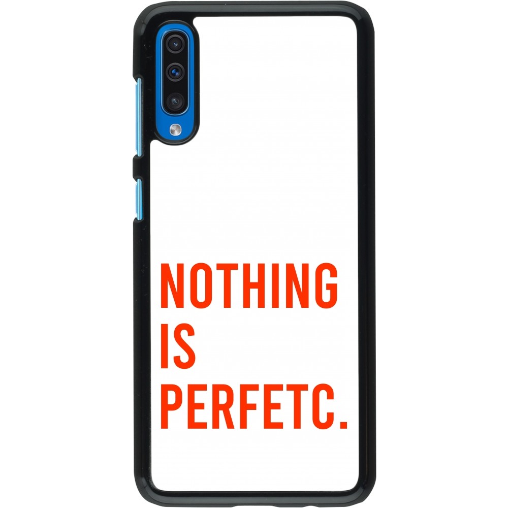 Samsung Galaxy A50 Case Hülle - Nothing is Perfetc