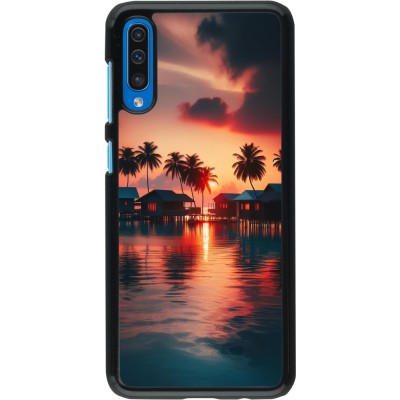 Samsung Galaxy A50 Case Hülle - Paradies Malediven