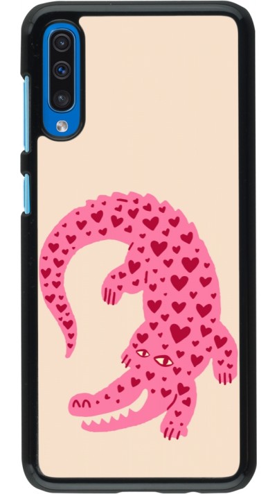 Coque Samsung Galaxy A50 - Pink crocodile 2026