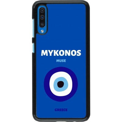 Samsung Galaxy A50 Case Hülle - Pop Summer Destination Mykonos