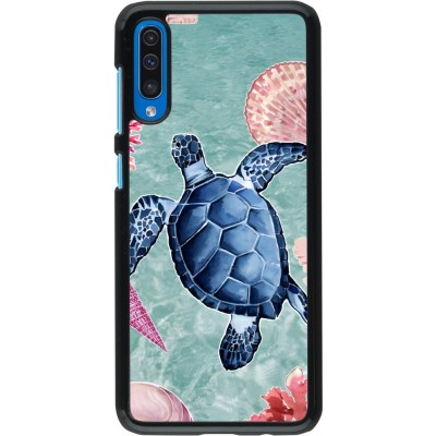 Samsung Galaxy A50 Case Hülle - Preppy Turtle