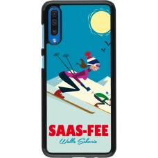 Samsung Galaxy A50 Case Hülle - Saas-Fee Ski Downhill