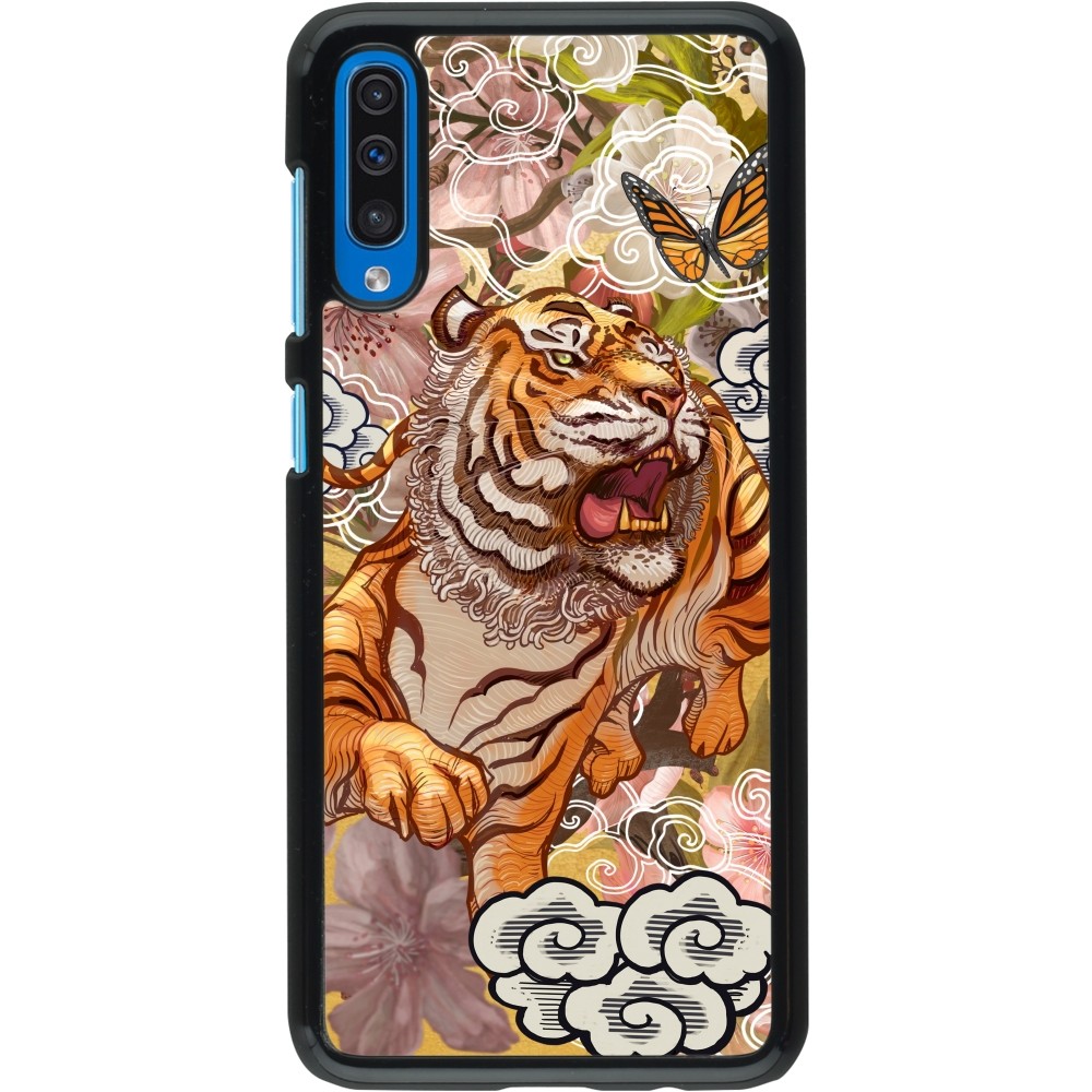 Samsung Galaxy A50 Case Hülle - Spring 23 japanese tiger