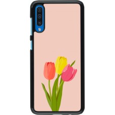 Samsung Galaxy A50 Case Hülle - Spring 23 tulip trio
