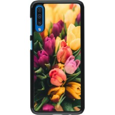 Samsung Galaxy A50 Case Hülle - Bouquet of tulips Spring 2026