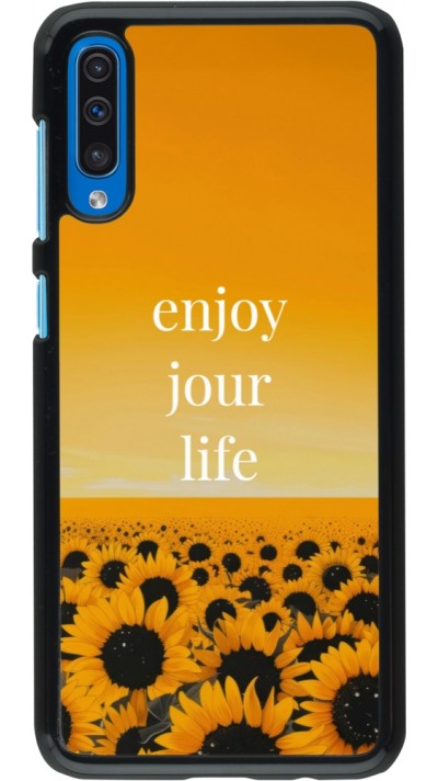 Samsung Galaxy A50 Case Hülle - Summer 2025 Enjoy your life
