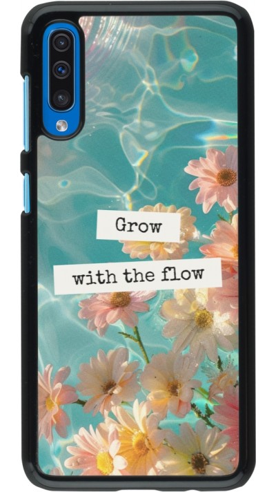 Samsung Galaxy A50 Case Hülle - Summer 2025 Grow with the flow
