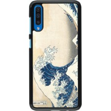 Samsung Galaxy A50 Case Hülle - Kunstbild - Die große Welle vor Kanagawa - Hokusai