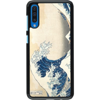 Samsung Galaxy A50 Case Hülle - Kunstbild - Die große Welle vor Kanagawa - Hokusai