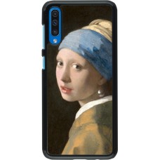 Samsung Galaxy A50 Case Hülle - Kunstbild - Das Mädchen mit dem Perlenohrring - Jan Vermeer