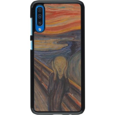 Samsung Galaxy A50 Case Hülle - Kunstbild - Der Schrei - Edvard Munch
