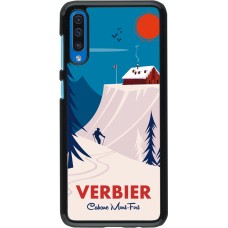 Samsung Galaxy A50 Case Hülle - Verbier Cabane Mont-Fort