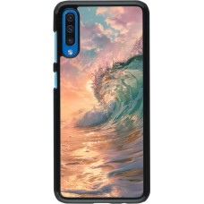 Samsung Galaxy A50 Case Hülle - Wave Sunset