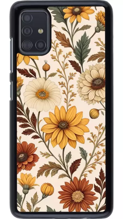 Samsung Galaxy A51 Case Hülle - Autumn 25 Flower pattern