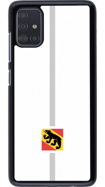 Samsung Galaxy A51 Case Hülle - Kanton BE weiss