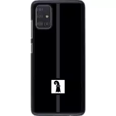 Samsung Galaxy A51 Case Hülle - Kanton BS schwarz