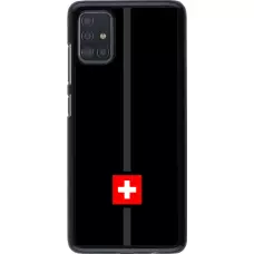 Samsung Galaxy A51 Case Hülle - Kanton CH schwarz