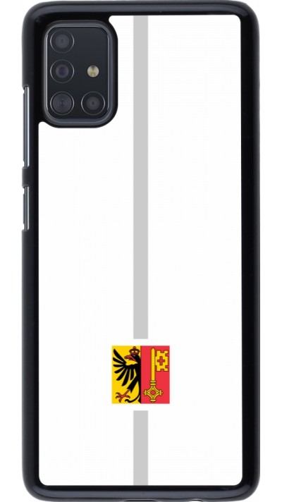 Samsung Galaxy A51 Case Hülle - Kanton GE weiss