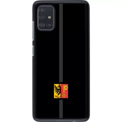 Samsung Galaxy A51 Case Hülle - Kanton GE schwarz