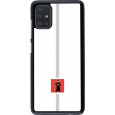 Samsung Galaxy A51 Case Hülle - Kanton GL weiss