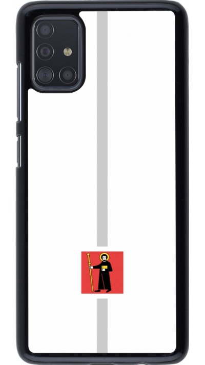Samsung Galaxy A51 Case Hülle - Kanton GL weiss