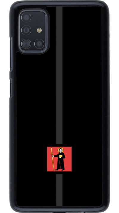 Samsung Galaxy A51 Case Hülle - Kanton GL schwarz