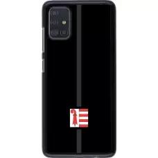 Samsung Galaxy A51 Case Hülle - Kanton JU schwarz