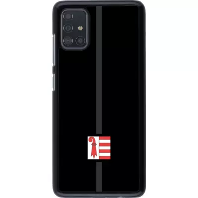 Samsung Galaxy A51 Case Hülle - Kanton JU schwarz
