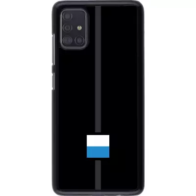 Samsung Galaxy A51 Case Hülle - Kanton LU schwarz