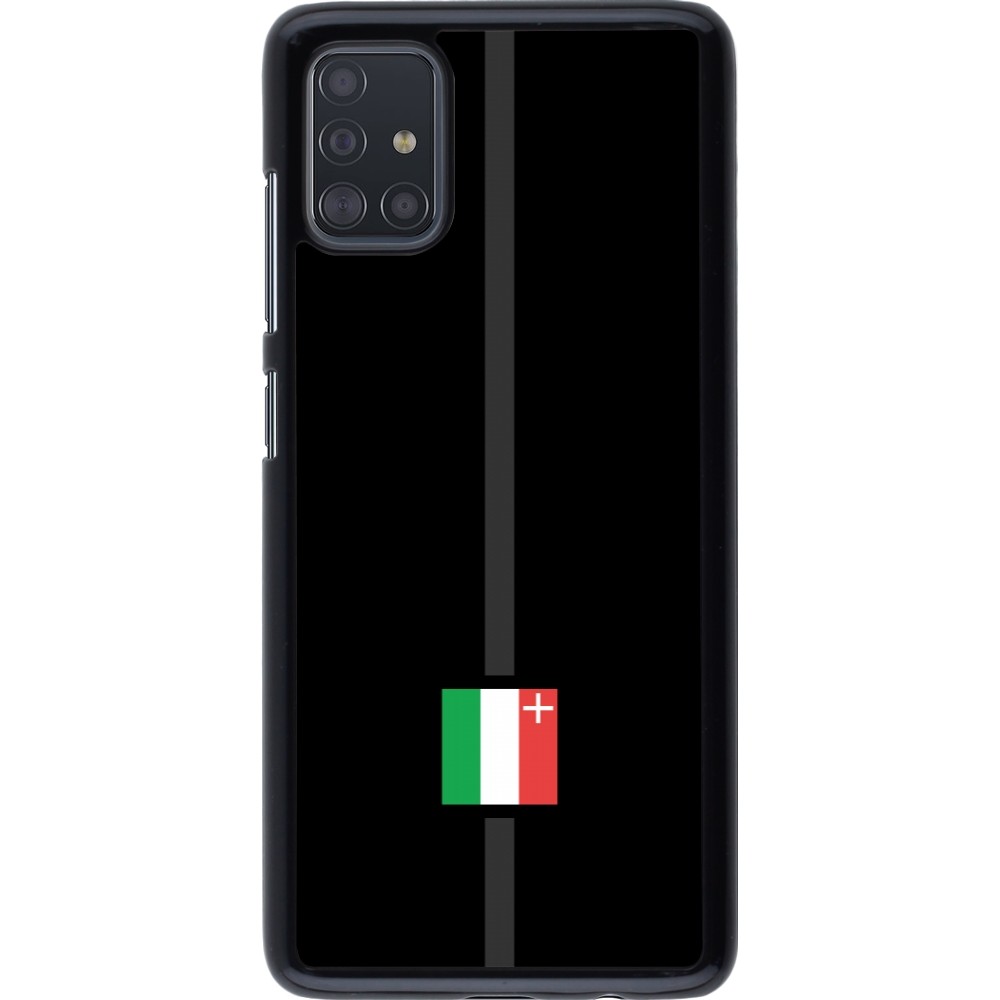 Samsung Galaxy A51 Case Hülle - Kanton NE schwarz