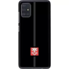 Samsung Galaxy A51 Case Hülle - Kanton NW schwarz