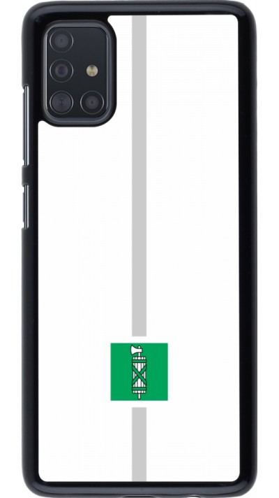 Samsung Galaxy A51 Case Hülle - Kanton SG weiss