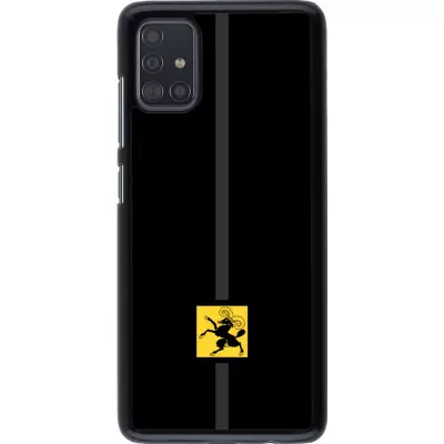 Samsung Galaxy A51 Case Hülle - Kanton SH schwarz