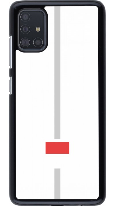Samsung Galaxy A51 Case Hülle - Kanton SO weiss